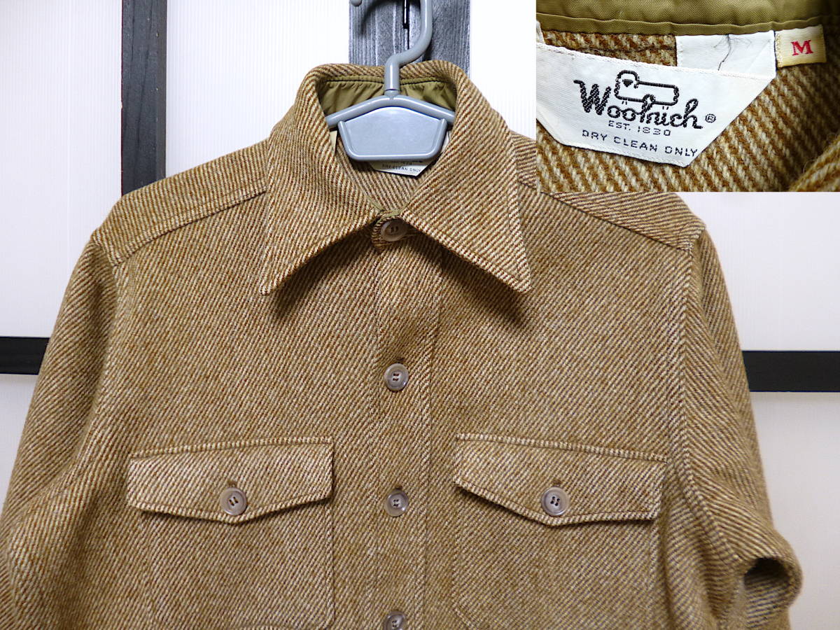 ☆大感謝セール】 ウールリッチ ウール ナイロン シャツ / WOOLRICH M