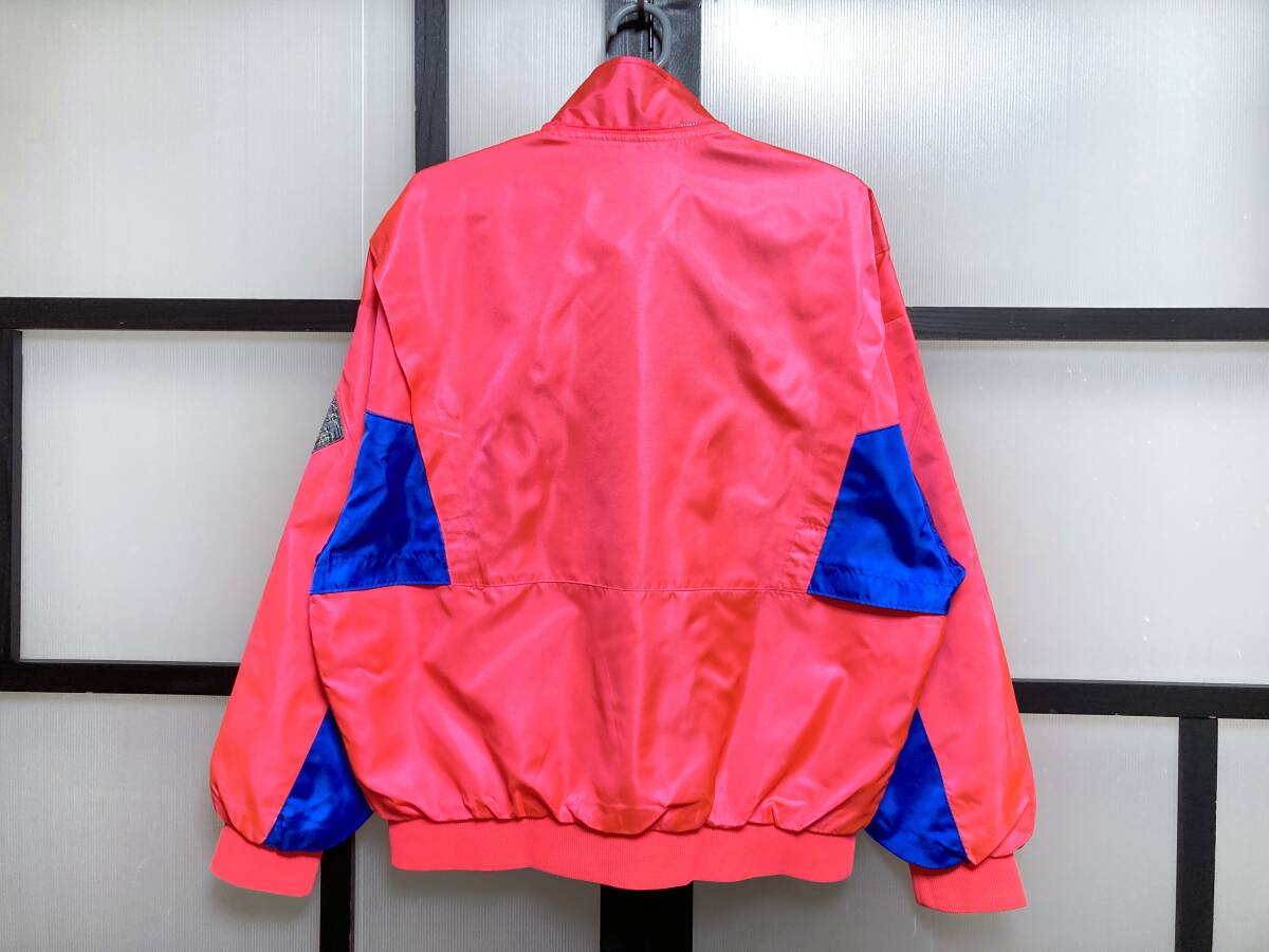 80s〜90s ナイキ 蛍光カラー ジャージ / 80年代 90年代 NIKE トラック ジャケット track jacket ビンテージ Vintage _画像3