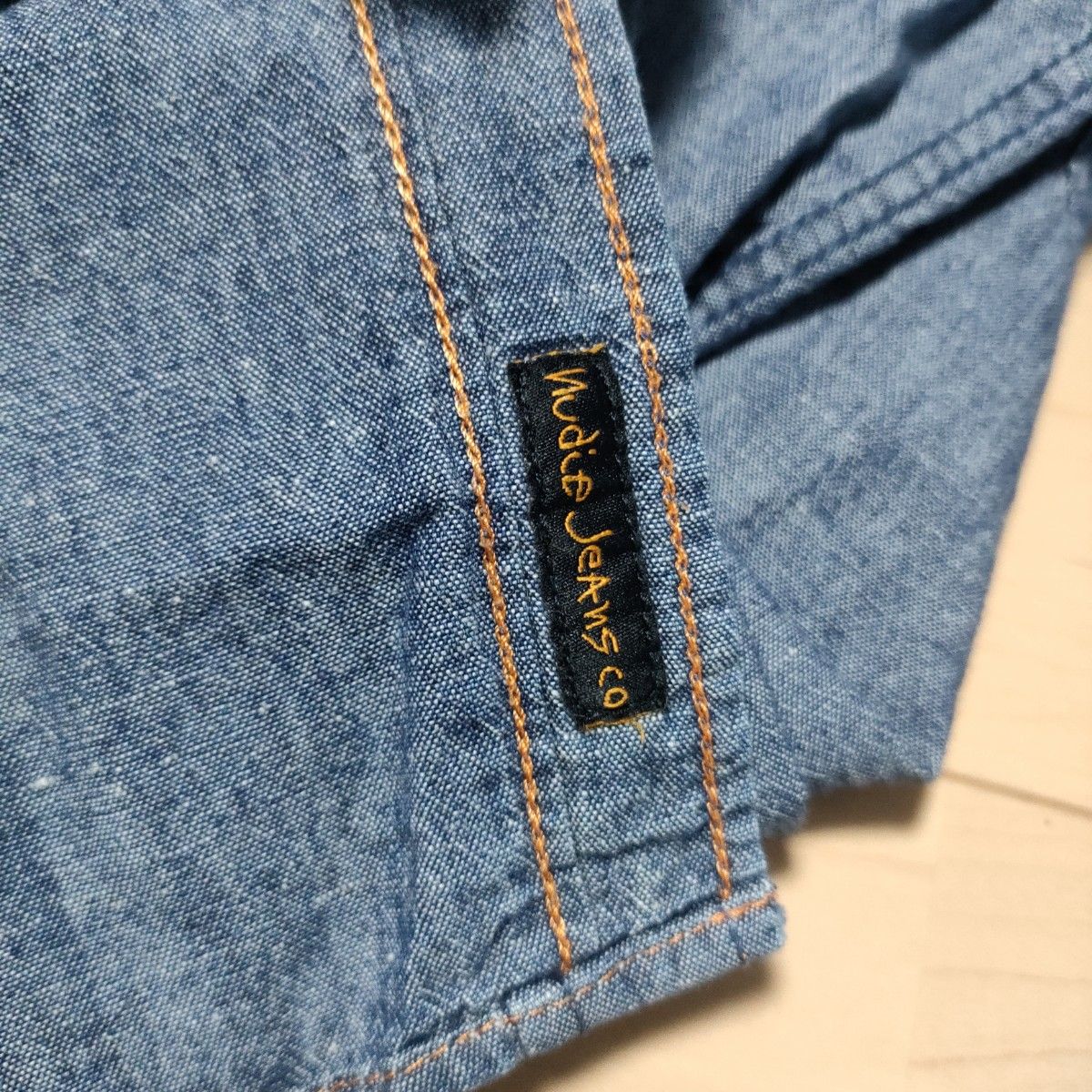 ヌーディージーンズNudie Jeans ウエスタンシャツ ダンガリーシャツ  デニム ワークシャツ