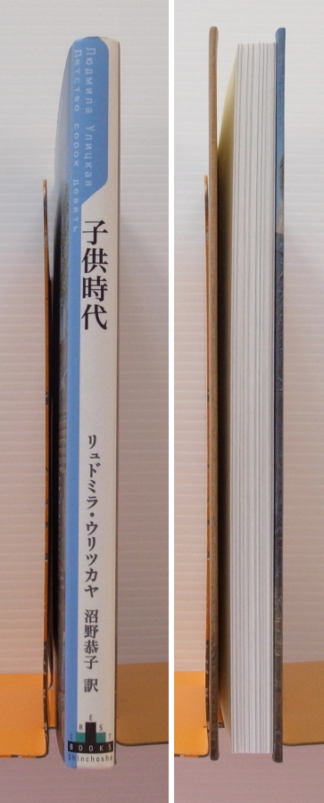 ●リュドミラ・ウリツカヤ「子供時代」●美品*新潮クレストブックス*ウラジーミル・リュバロフ_画像1