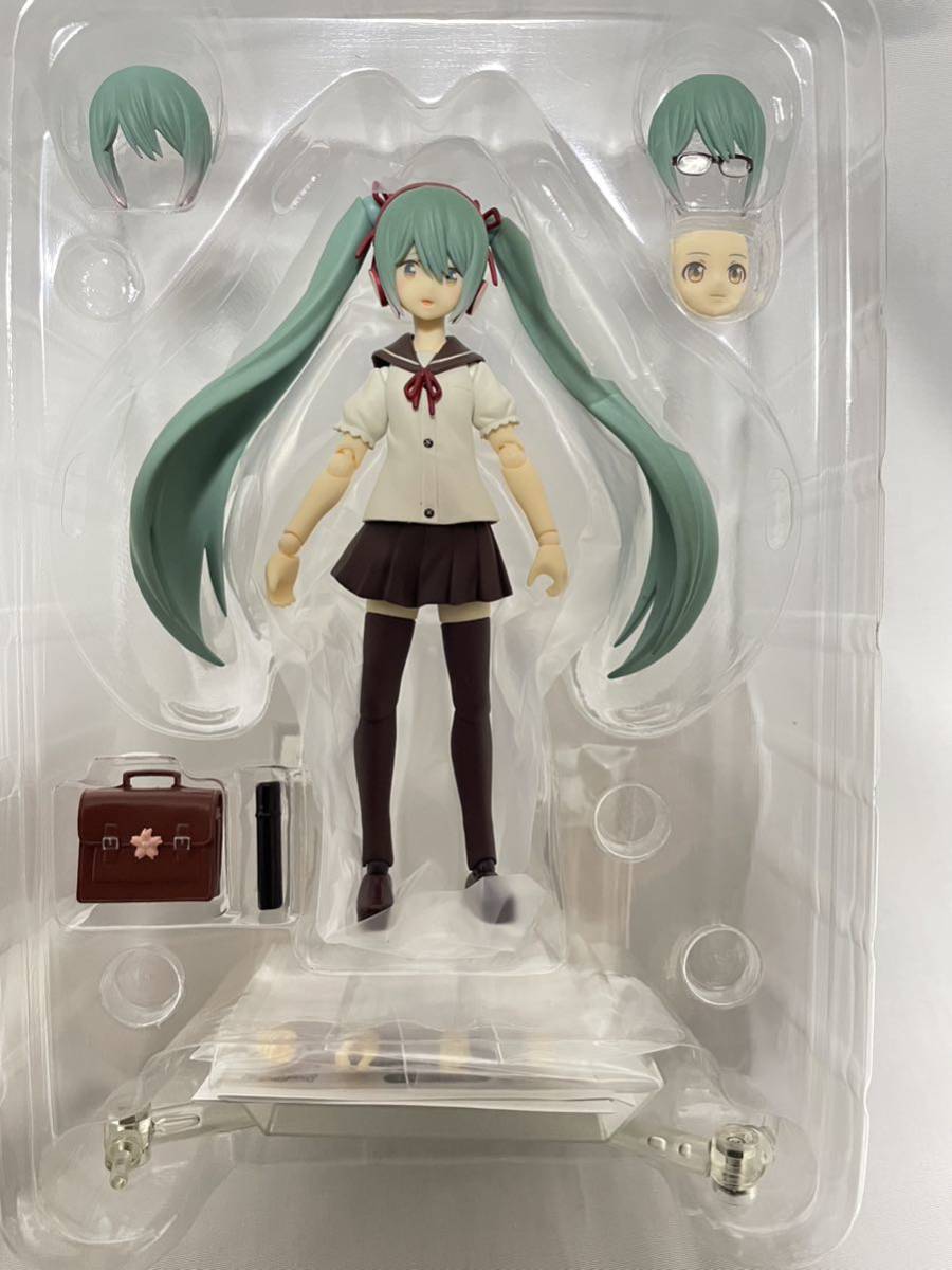 figma 初音ミク セーラー服Ver グッスマくじ B賞 _画像2