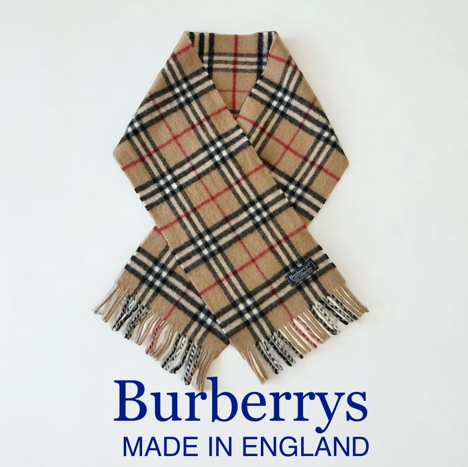 90's VINTAGE Burberrys ノヴァチェック マフラー キャメル 90's VINTAGE Burberrys ノヴァチェック マフラー キャメル