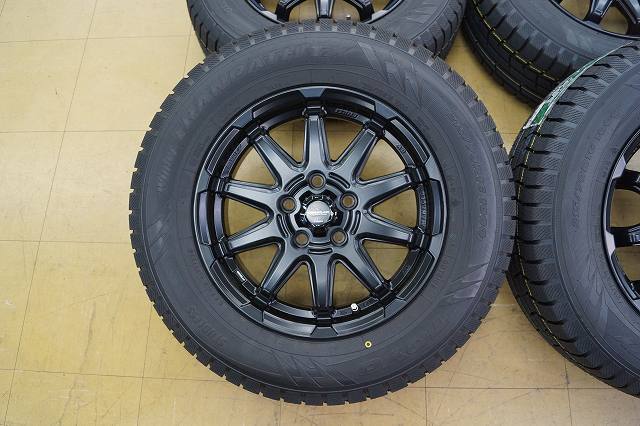 送料無料【23年 新品 SET】215/70R16 TOYO ウィンタートランパス TX AME サーキュラー C10S 5H114.3 6.5J+38 デリカD5 アウトランダー_画像2