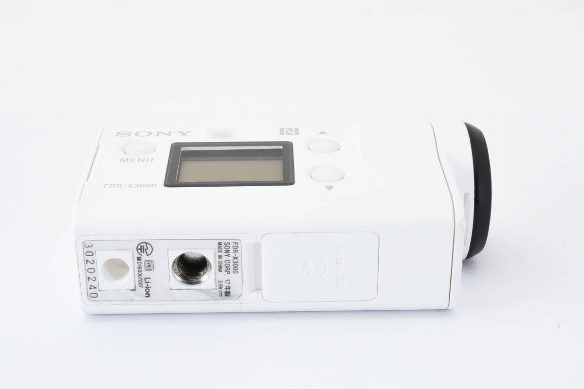 ソニー SONY FDR-X3000 アクションカム #2077304Aの画像9