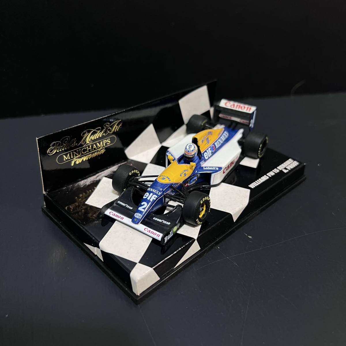 1000円スタート　MINICHAMPS Williams FW15 Renault Prost A.PROST 保管品_画像1