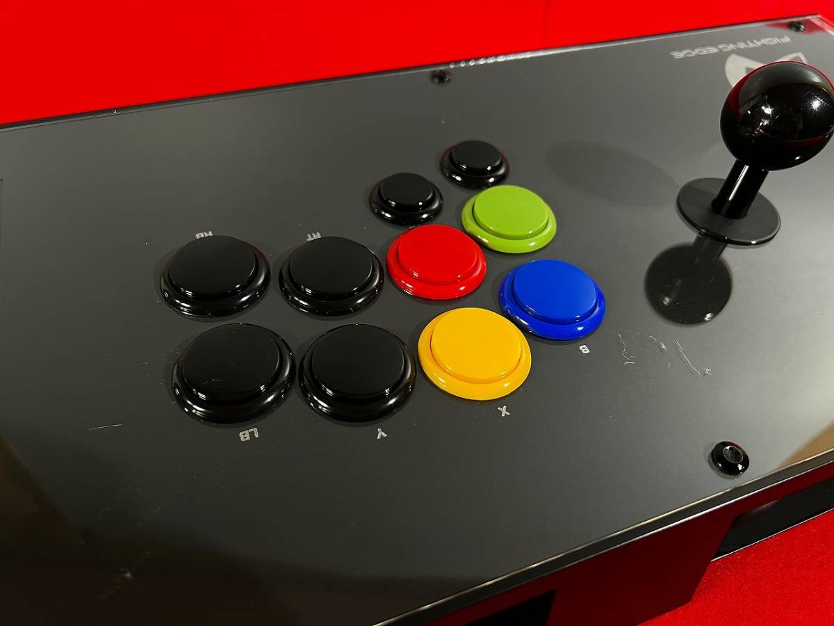 ファイティングエッジ 刃 FIGHTING EDGE ボタン増設カスタム ファイティングエッジ 刃 FIGHTING EDGE ボタン増設カスタム