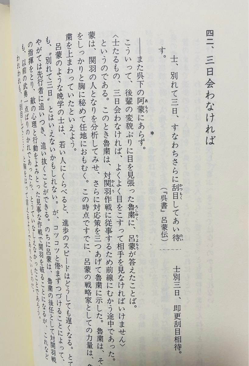 三国志　中国古典百言百話3 丹羽隼兵　村山/守屋洋　ハードカバー