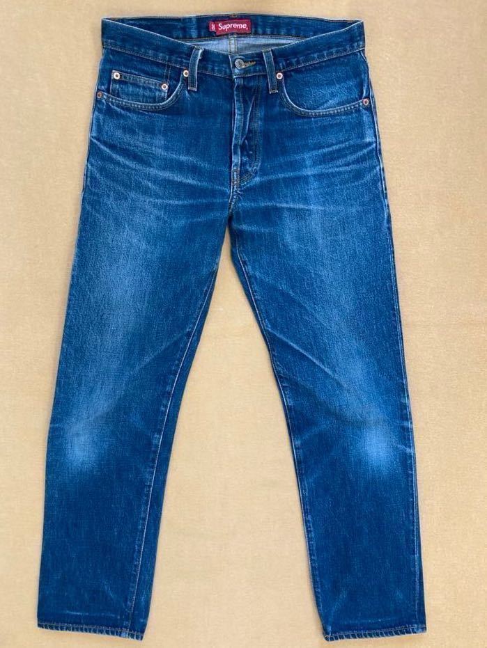 Supreme Rigid Slim Jean w30 シュプリーム リジッド スリム ジーンズ デニム パンツ_画像2