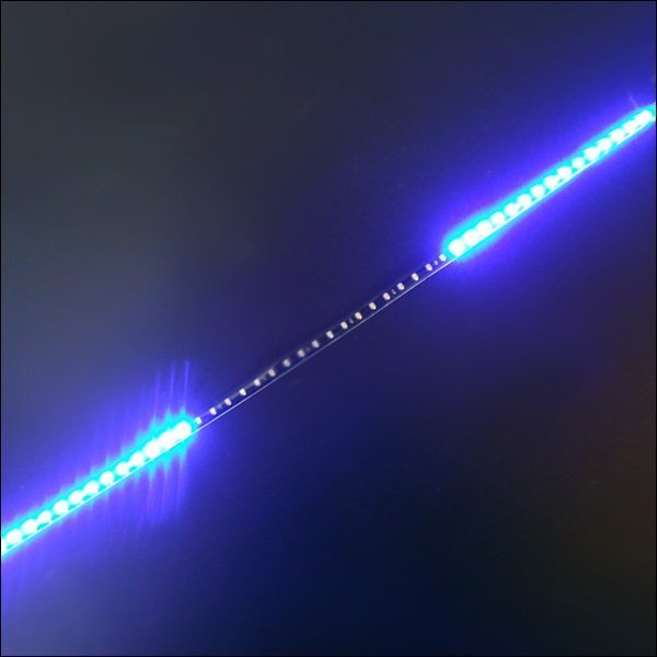メール便送料無料 LED テープライト (83) ブルー 12V ナイトライダータイプ 60cm 青 SMD搭載 おまけスイッチ付/10Б_画像8