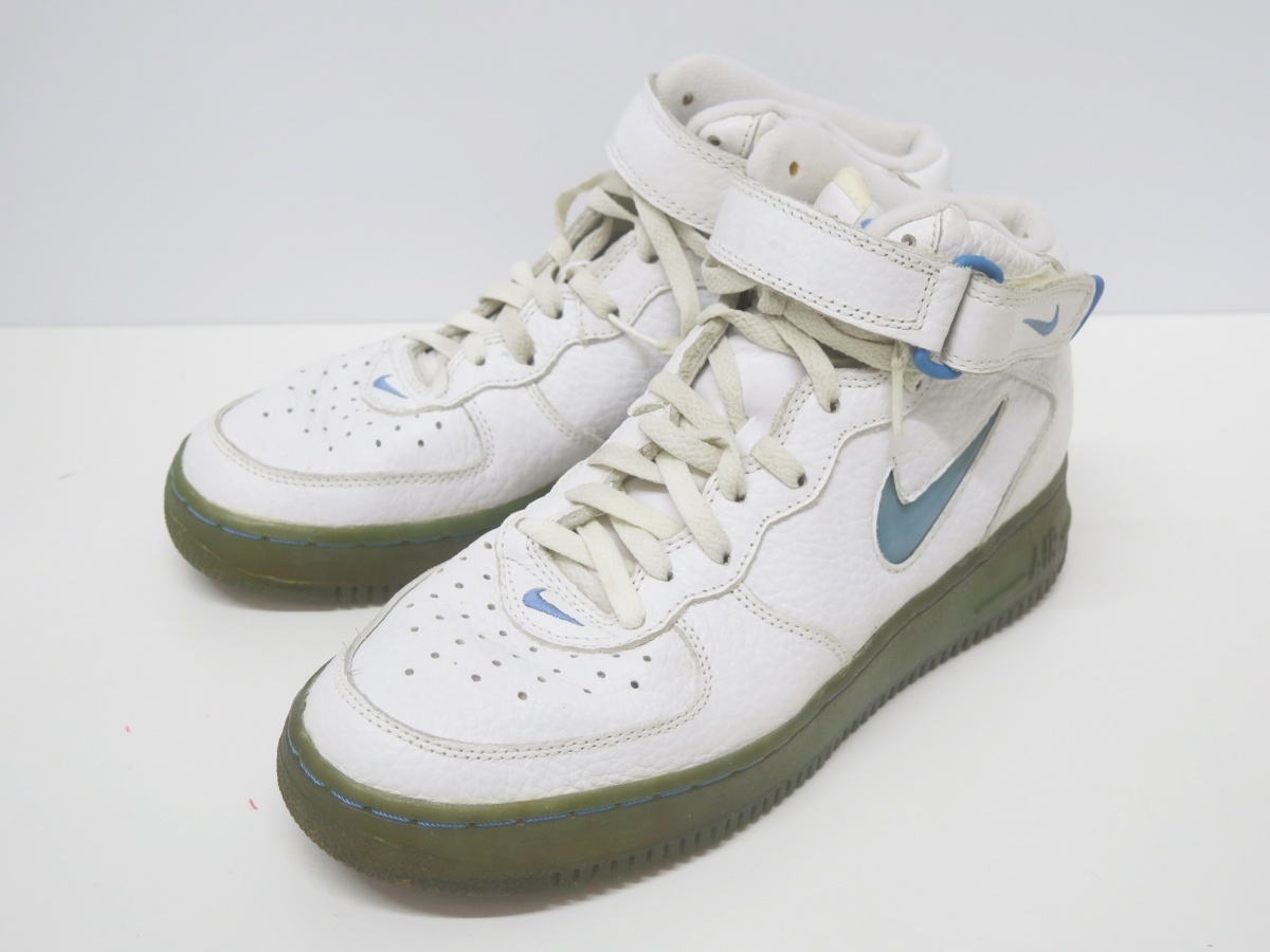 NIKE ナイキ 630236-141 AIR FORCE 1 MID CL SC スニーカー　１円スタート_画像1