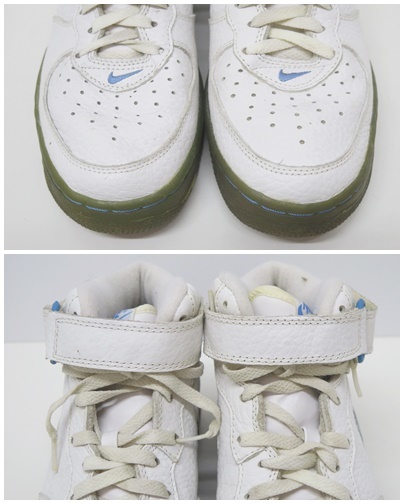 NIKE ナイキ 630236-141 AIR FORCE 1 MID CL SC スニーカー　１円スタート_画像10