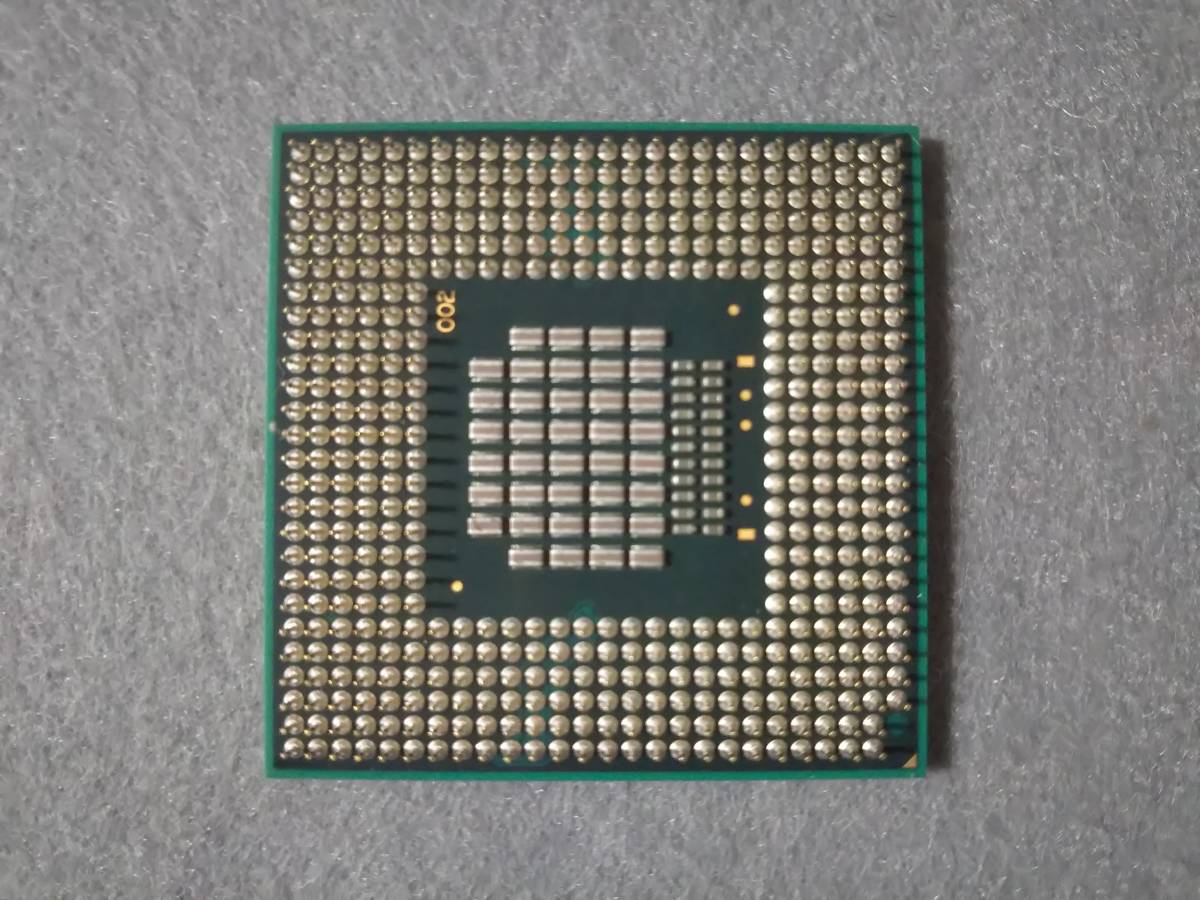 インテル Intel Core 2 Duo T7200 SL9SF 2.00GHz 4MB FSB 667 ③ ピンに歪みが 少しあります_ピンに歪みが 少しあります