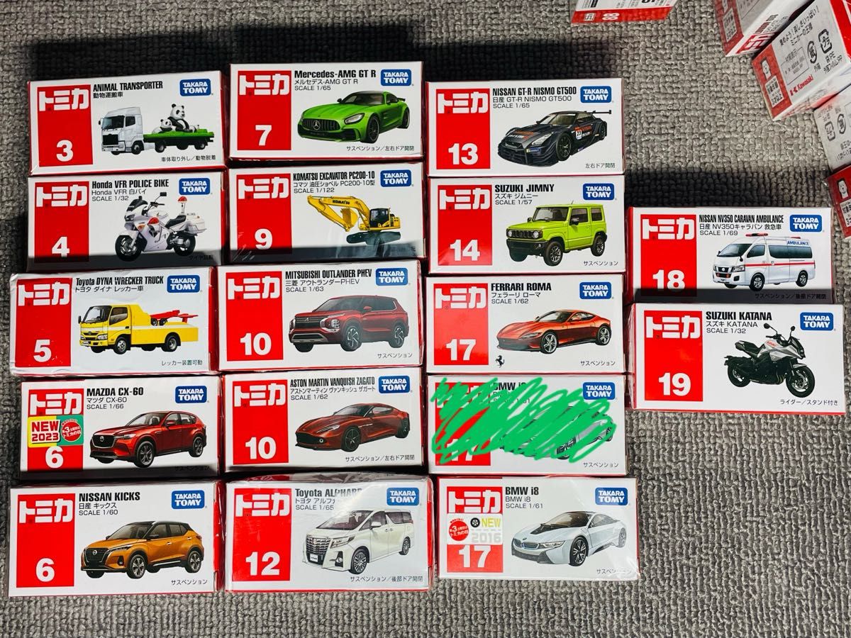 トミカ お好きな車種6台セット 新品未開封 廃盤車種あり Vol 12 トミカ お好きな車種6台セット 新品未開封 廃盤車種あり Vol 12