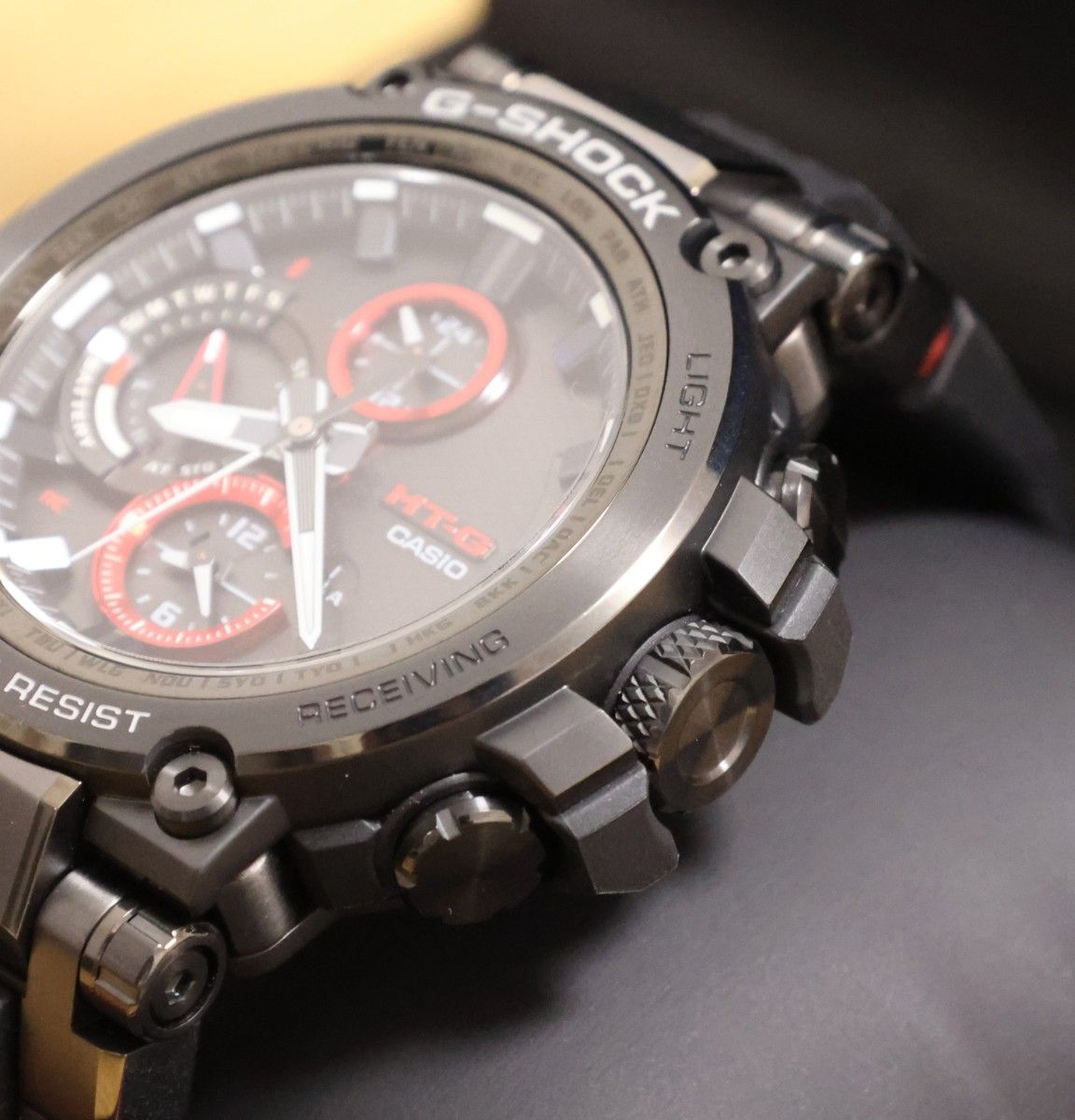 ★極美品★   MTG-B1000B-1AJF G-SHOCK  CASIO 電波ソーラー  ブラック 