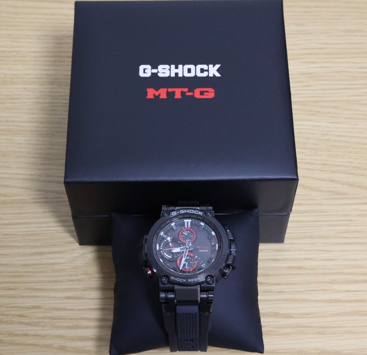 ★極美品★   MTG-B1000B-1AJF G-SHOCK  CASIO 電波ソーラー  ブラック 