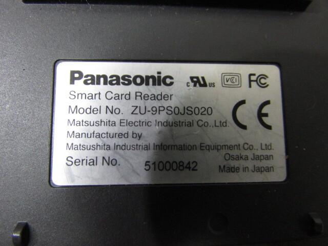【YPC1359】★Panasonic ZU-9PS USB Smart Card Reader 未チェック現状渡し★JUNK_画像4