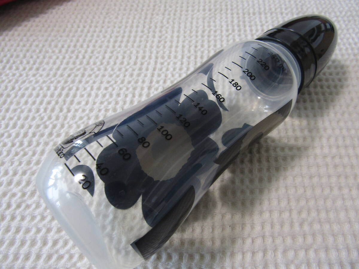  Marimekko бутылочка для кормления 240ml морской еж ko черный не использовался нестандартная пересылка. стоимость доставки 220 иен 