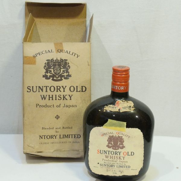 【古酒】サントリー 寿 SUNTORY OLD WHISKY ウイスキー特級 760ml 1176g 43%_画像1