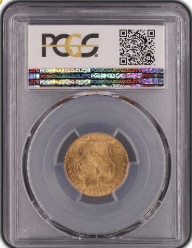 フランス1913年マリアンヌルースター金貨MS66+ PCGS 20フランTOP6!!アンティークコインの画像4