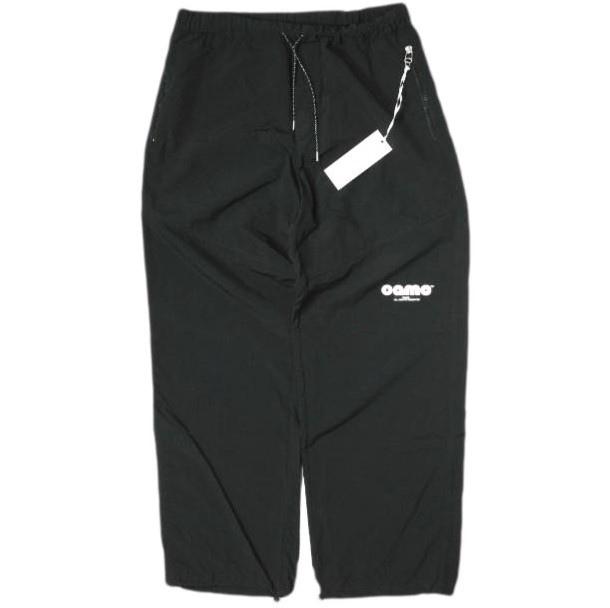 OAMC オーエーエムシー 23AW Nylon Drawstring Pants ナイロンドローストリングパンツ 23A28OAU44 NYL00823 M BLACK イージーパンツ g15448_画像1