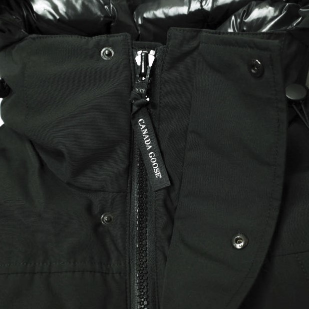 新品 CANADA GOOSE カナダグース Sanford Parka Fusion Fit サンフォードパーカ 3400MA M BLACK ダウンジャケット 定価156,200円 g15722_画像7