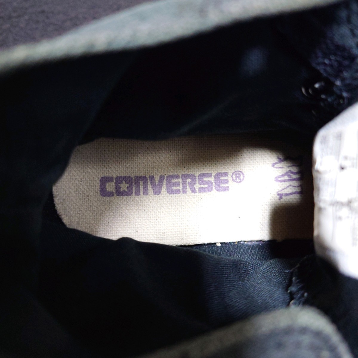 converseALLSTAR コンバースオールスター キャンバス ハイカット スニーカー 靴 23.5cm レディース ブラック 黒