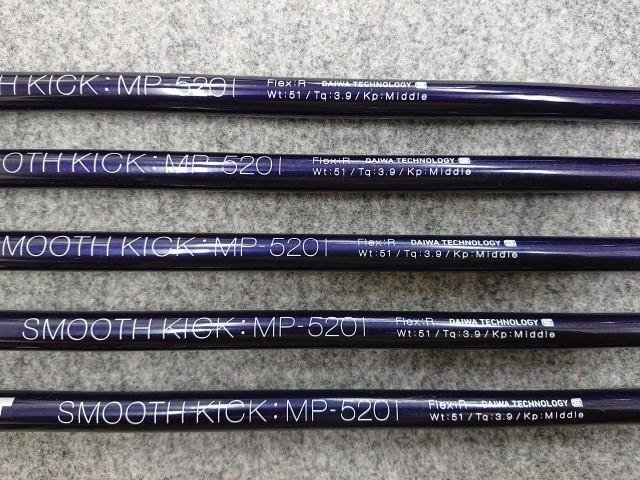 2020 ONOFF AKA オノフ アカ 赤 #6-PW 5本セット 純正カーボン SMOOTH KICK MP-520I (R) 日本仕様_画像8