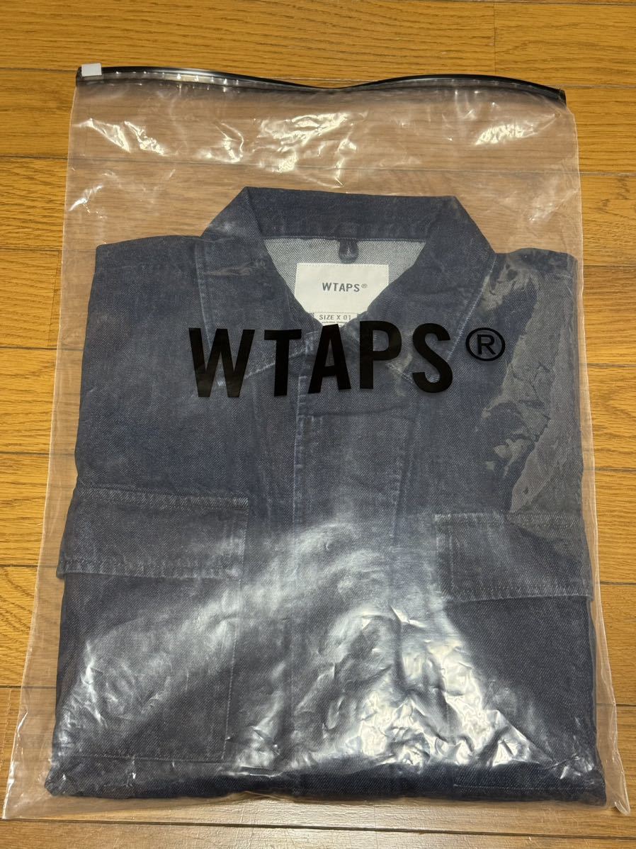 【今回で終了】 WTAPS JMOD LS COTTON. DENIM. PASTHG デニム ジャケット INDIGO インディゴ ジャングルシャツ