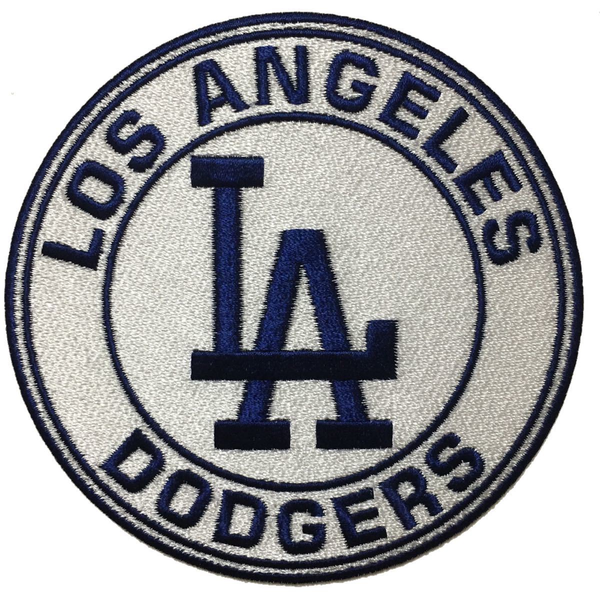 MLB ロサンゼルス・ドジャース LA ラウンド ワッペン_画像1