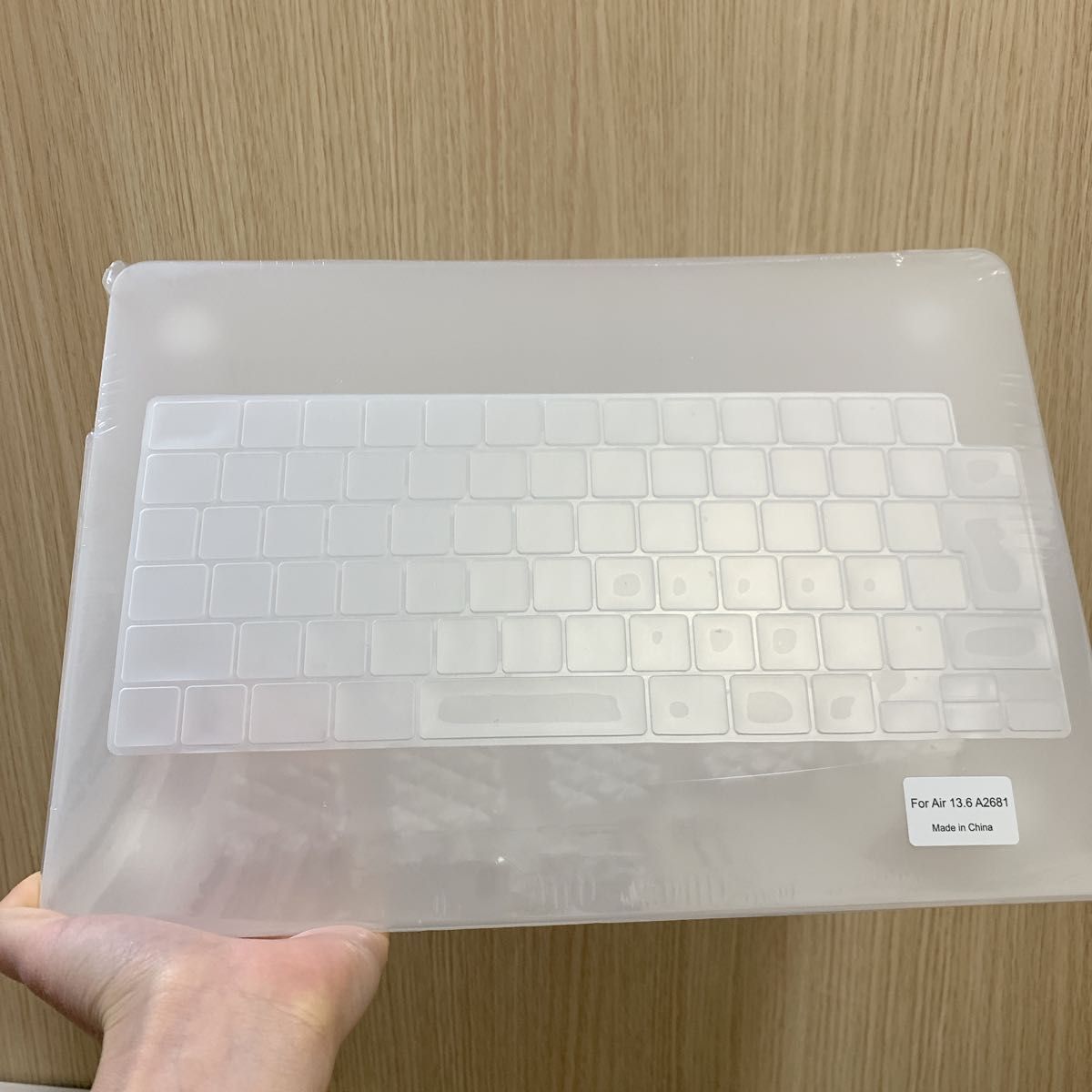 MacBook Air 13.6インチ ケース 保護カバー キーボードカバー カバー クリア