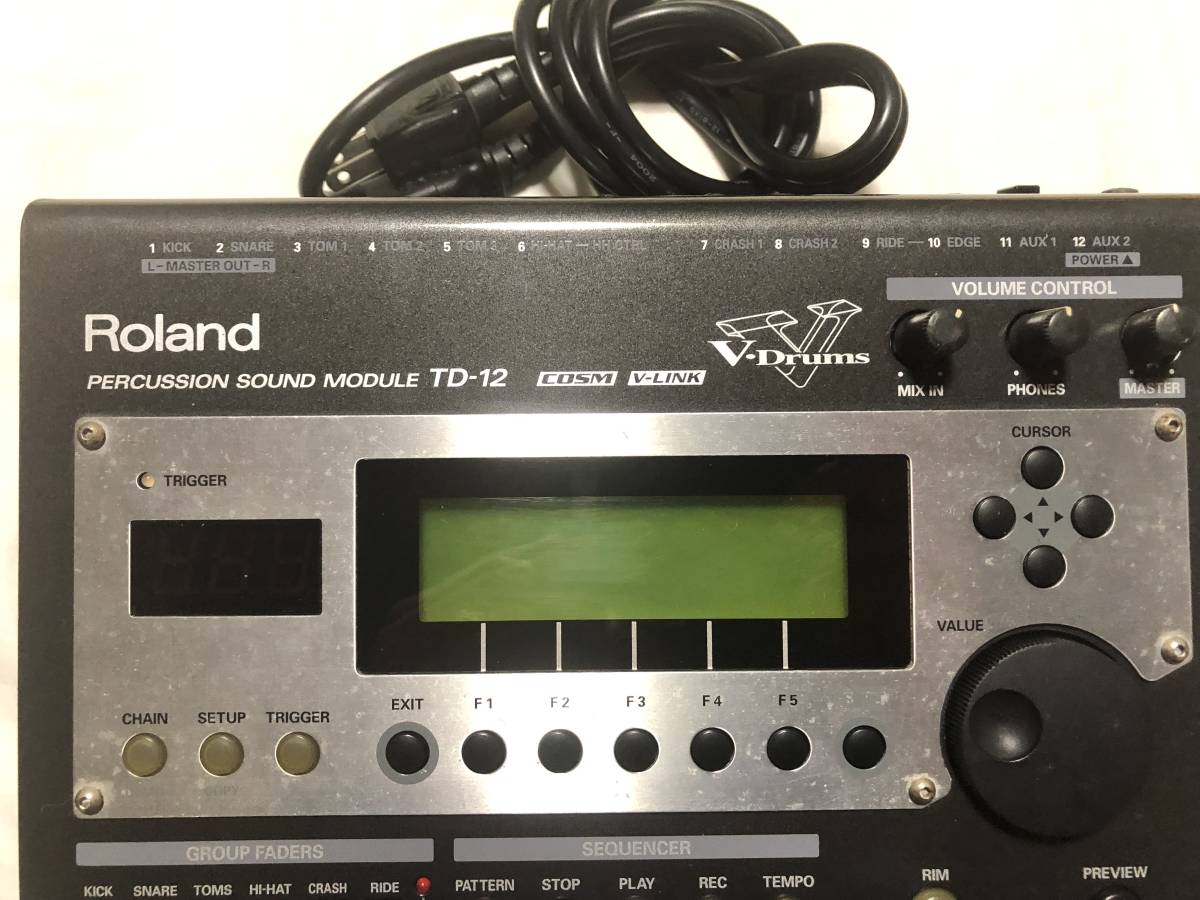  Roland Roland*V-Drums TD-12 electronic drum sound module *