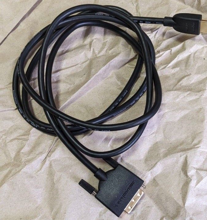 【Used】Amazonベーシック HDMI-DVI 変換ケーブル 1.8m