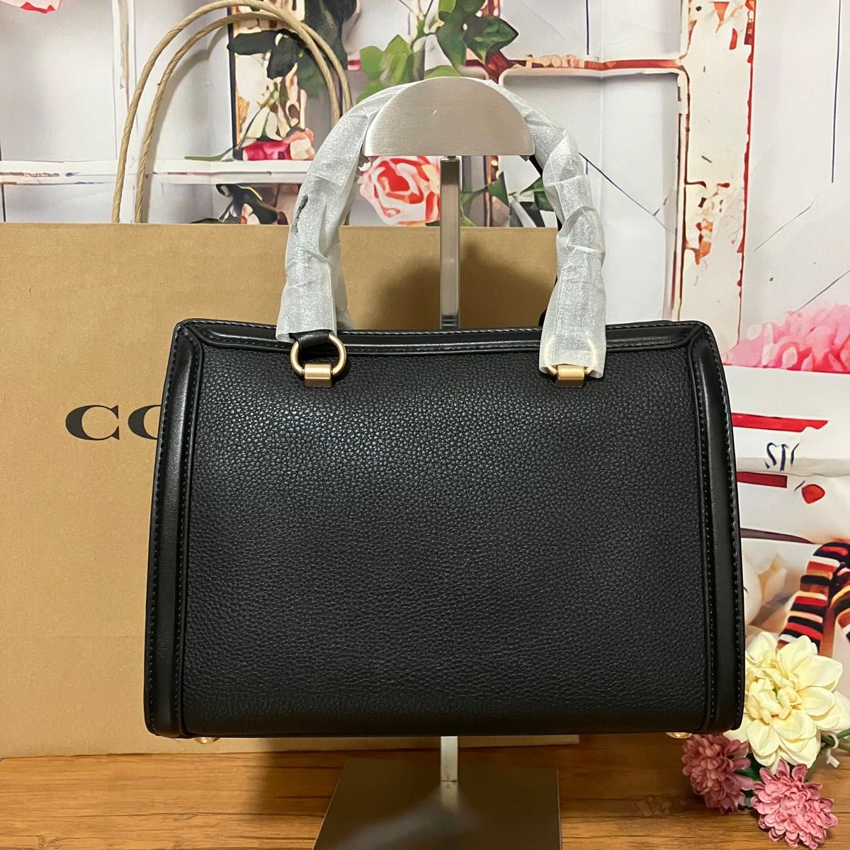 コーチ COACH グレース キャリーオール ブラック アウトレット コーチ COACH グレース キャリーオール ブラック アウトレット