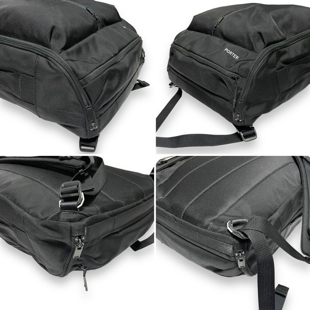 【美品】PORTER UPSIDE 3WAY BRIEFCASE アップサイド ポーター ブリーフケース_画像7