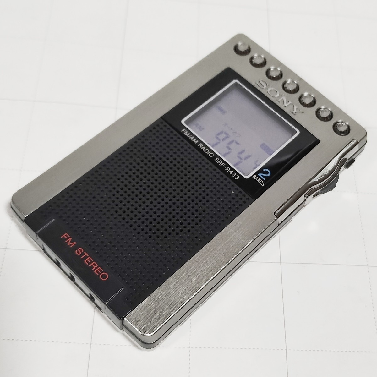 SONY SRF-R433 + BCA-TRG2 ポケットラジオ - ラジオ・コンポ