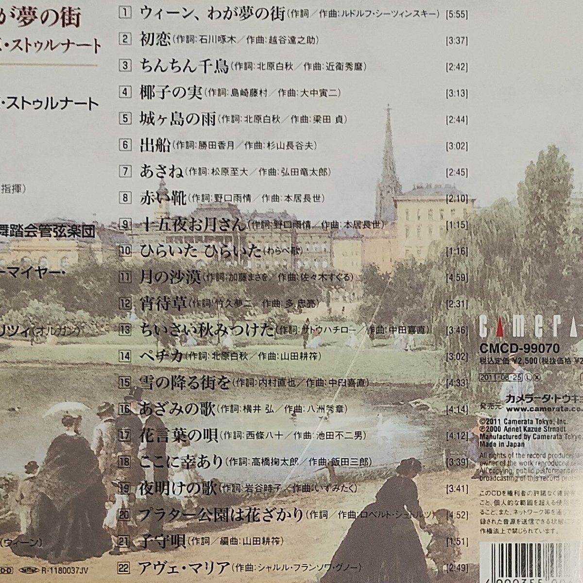 【送料無料】CD2個セット★アンネット★ウィーン、わが夢の街 など