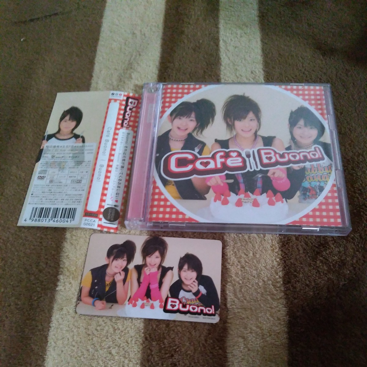 CD＋DVD/ Buono! Cafe Buono! 初回限定盤/pcca-02621 カード付き 鈴木愛里_画像1