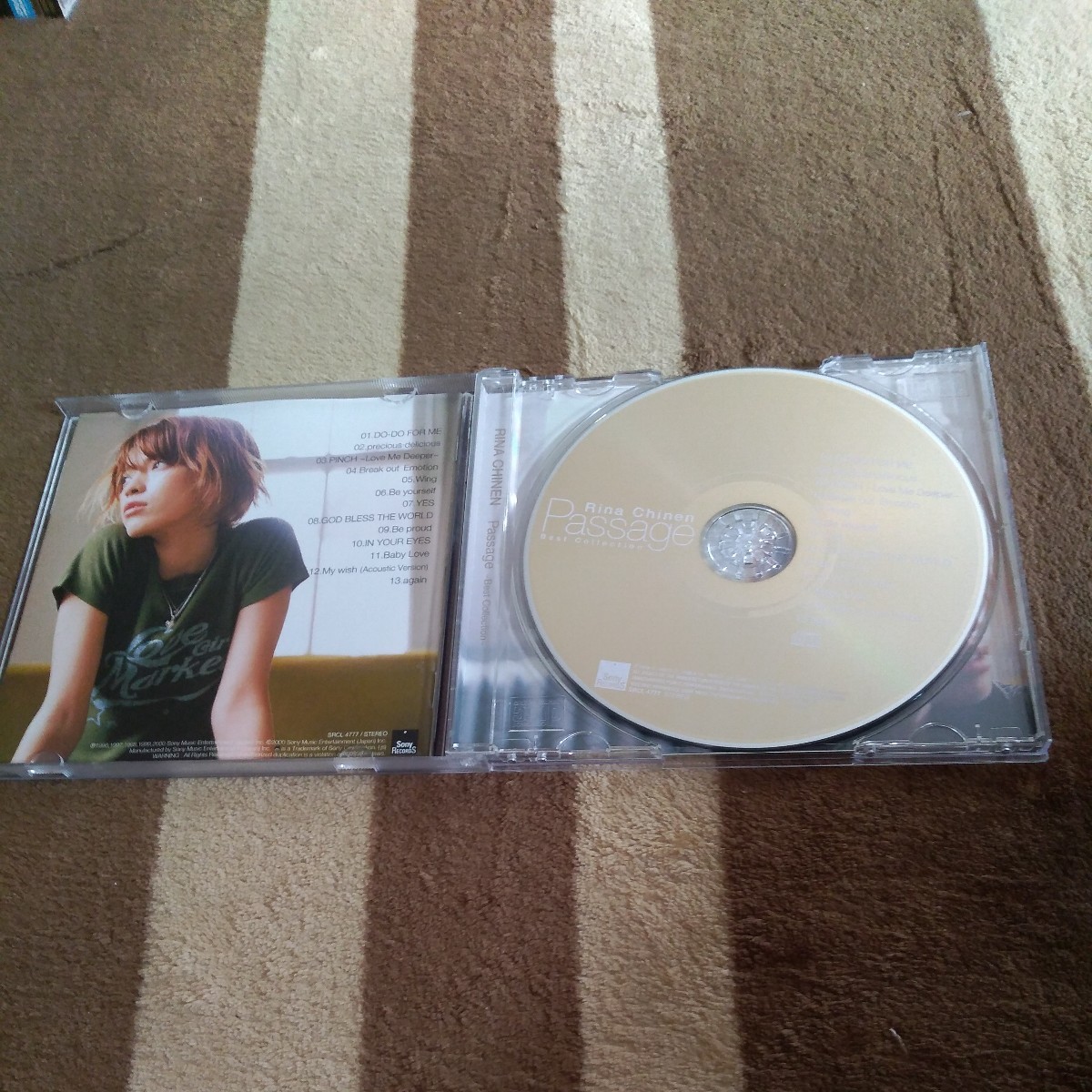 CD　知念里奈 / Passage～Best Collection～ ベスト アルバム_画像3