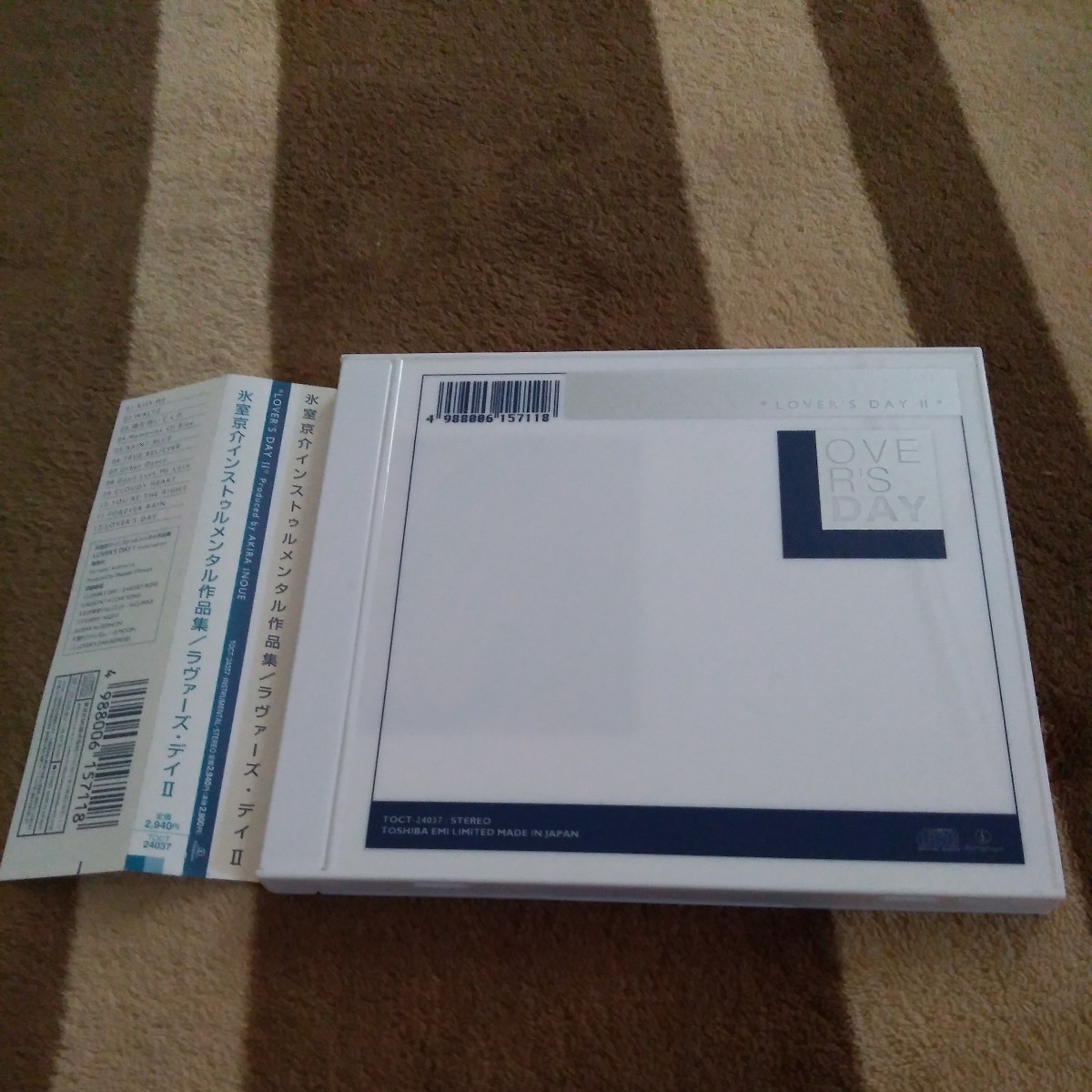 氷室京介 CD Lover's Day Ⅱ インストゥルメンタル作品集 カラーケース 廃盤 レア 貴重_画像1