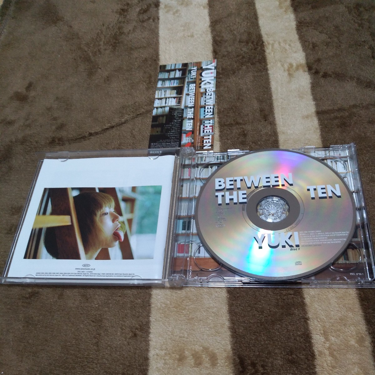 YUKI (JUDY AND MARY) 2CD「BETWEEN THE TEN」　ベストアルバム ジュディマリ_画像3