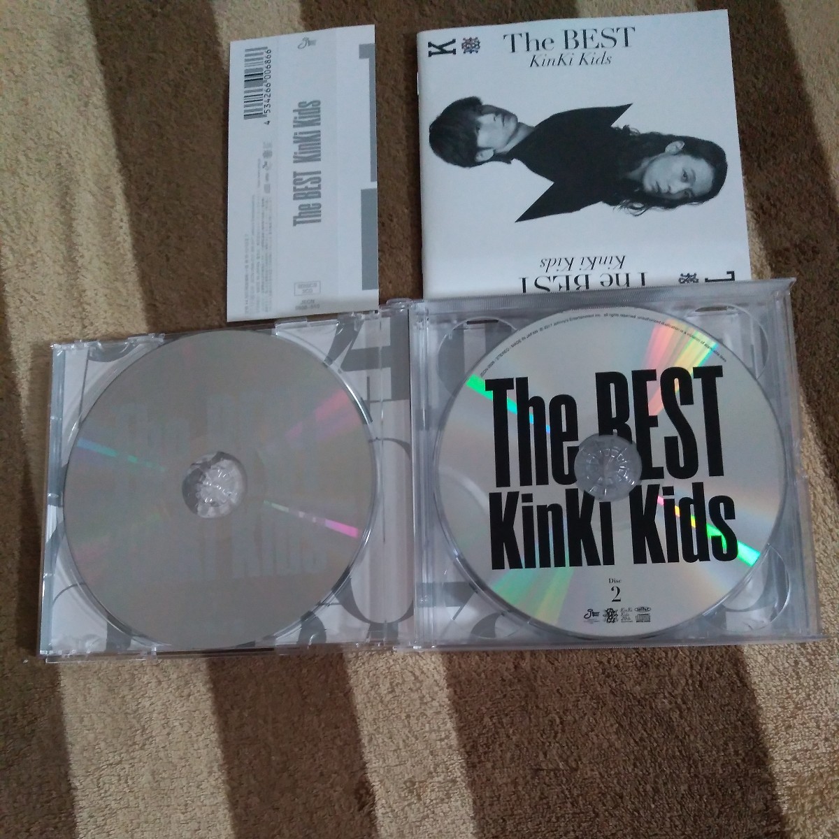 KinKi Kids CD The BEST 通常盤 3CD デビュー20年記念 ベスト アルバム 堂本剛 堂本光一 キンキキッズ_画像3