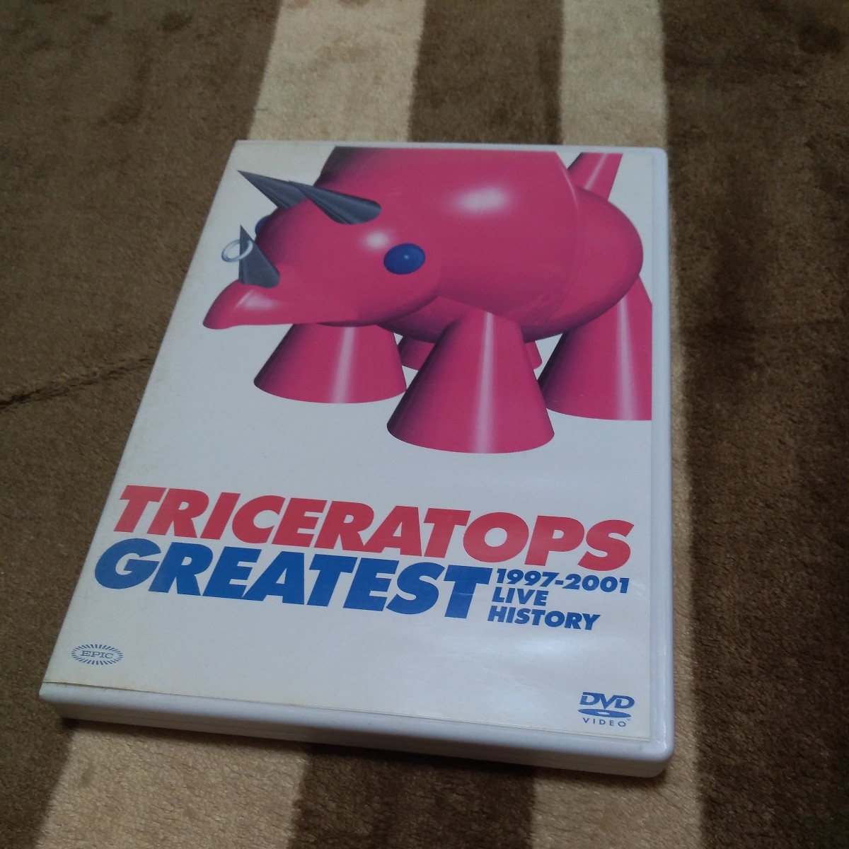 DVD TRICERATOPS GREATEST 1997-2001 LIVE HISTORY トライセラトップス_画像1