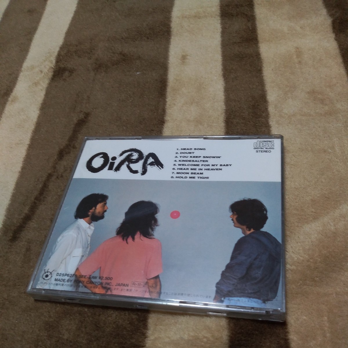 OiRA／Johnny，Louis＆Char ジョニー,ルイス&チャ― CD_画像2