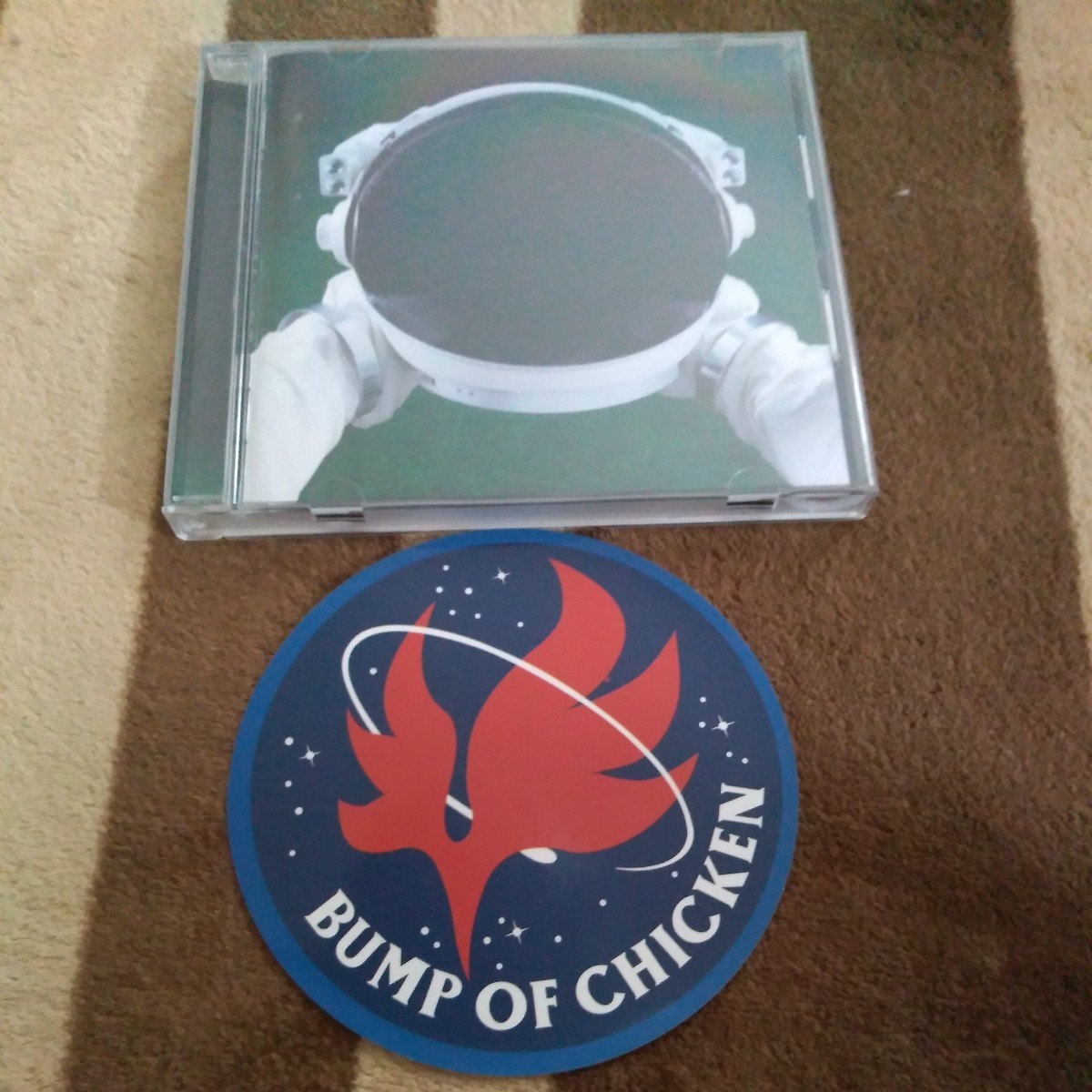 「COSMONAUT」 BUMP OF CHICKEN 「三ツ星カルテット」 「Ｒ．Ｉ．Ｐ」 「ウェザーリポート」 CD バンプオブチキン ステッカー付き _画像1