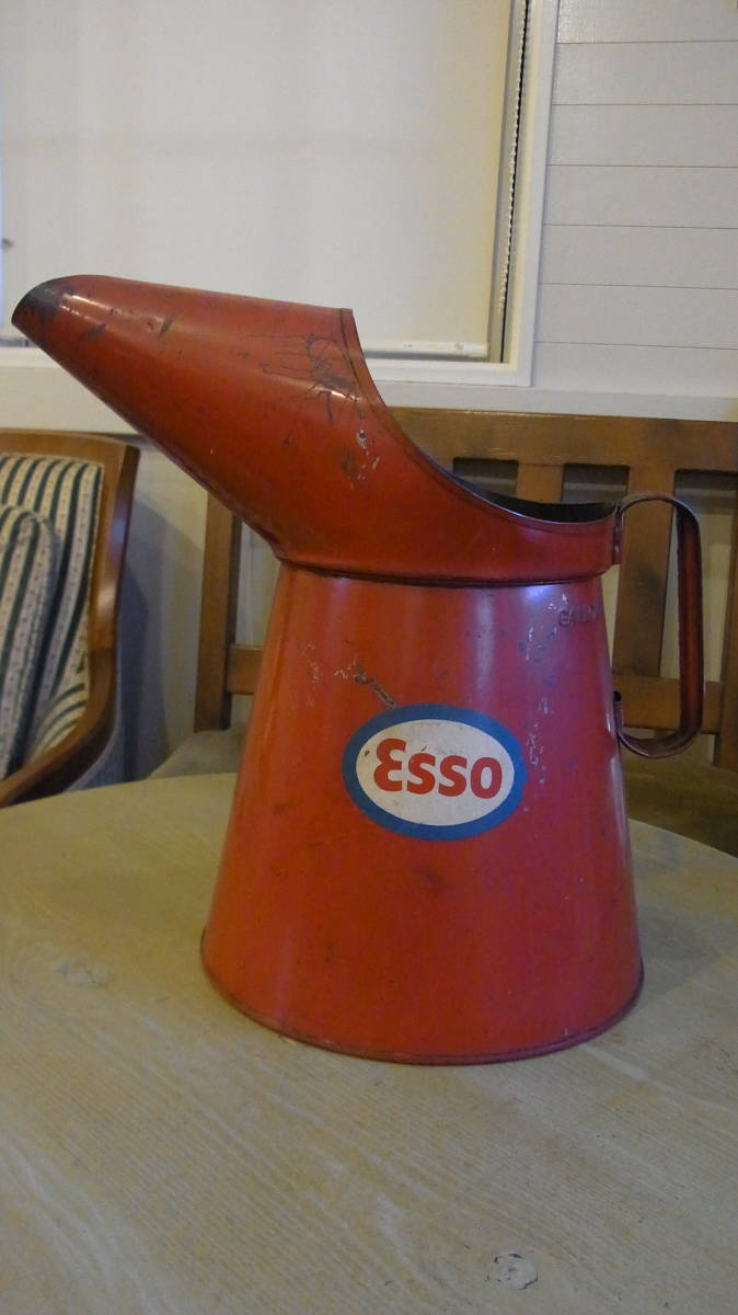 ESSO OIL JUG 1950~60 period Britain made eso oil jug 