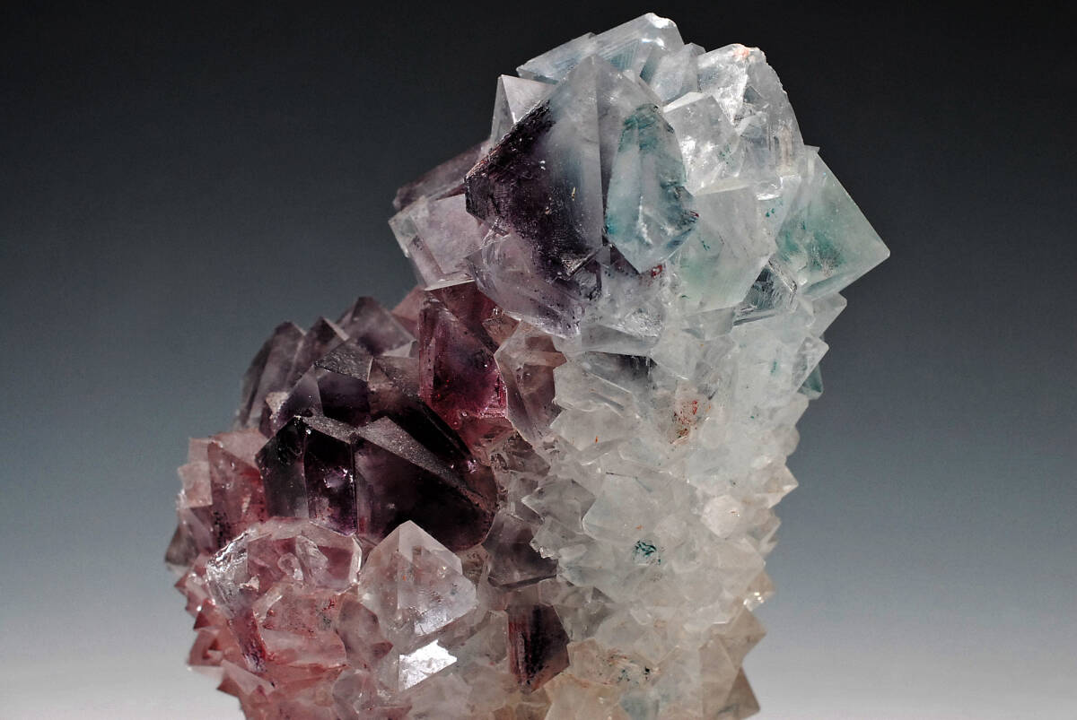 【鉱石】　紫水晶　アメジストクラスター　横幅：11㎝　奥行：16㎝　高さ：27㎝　重量：2.5㎏　●　天然石　2402002-6_画像8