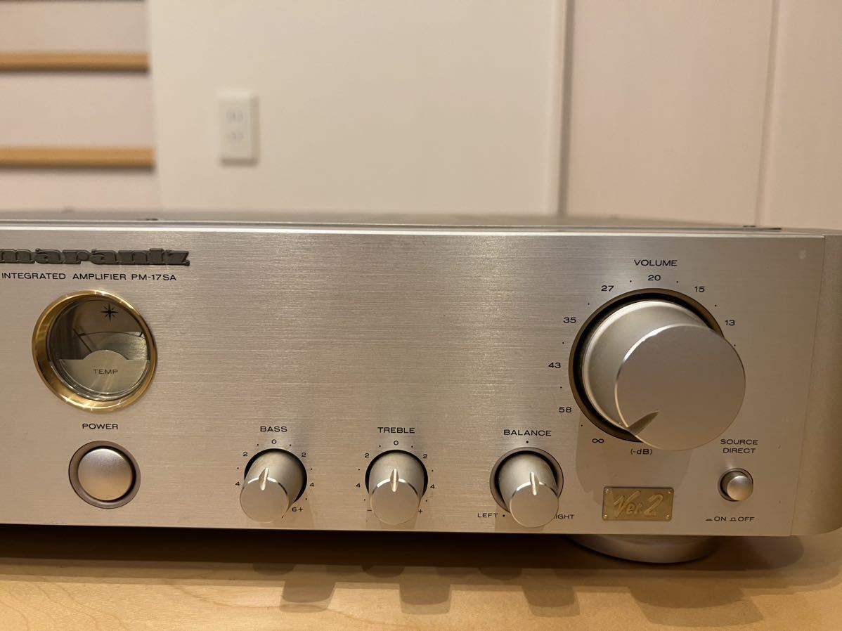 プリメインアンプ マランツ PM-17SA ver.2 marantz _画像7