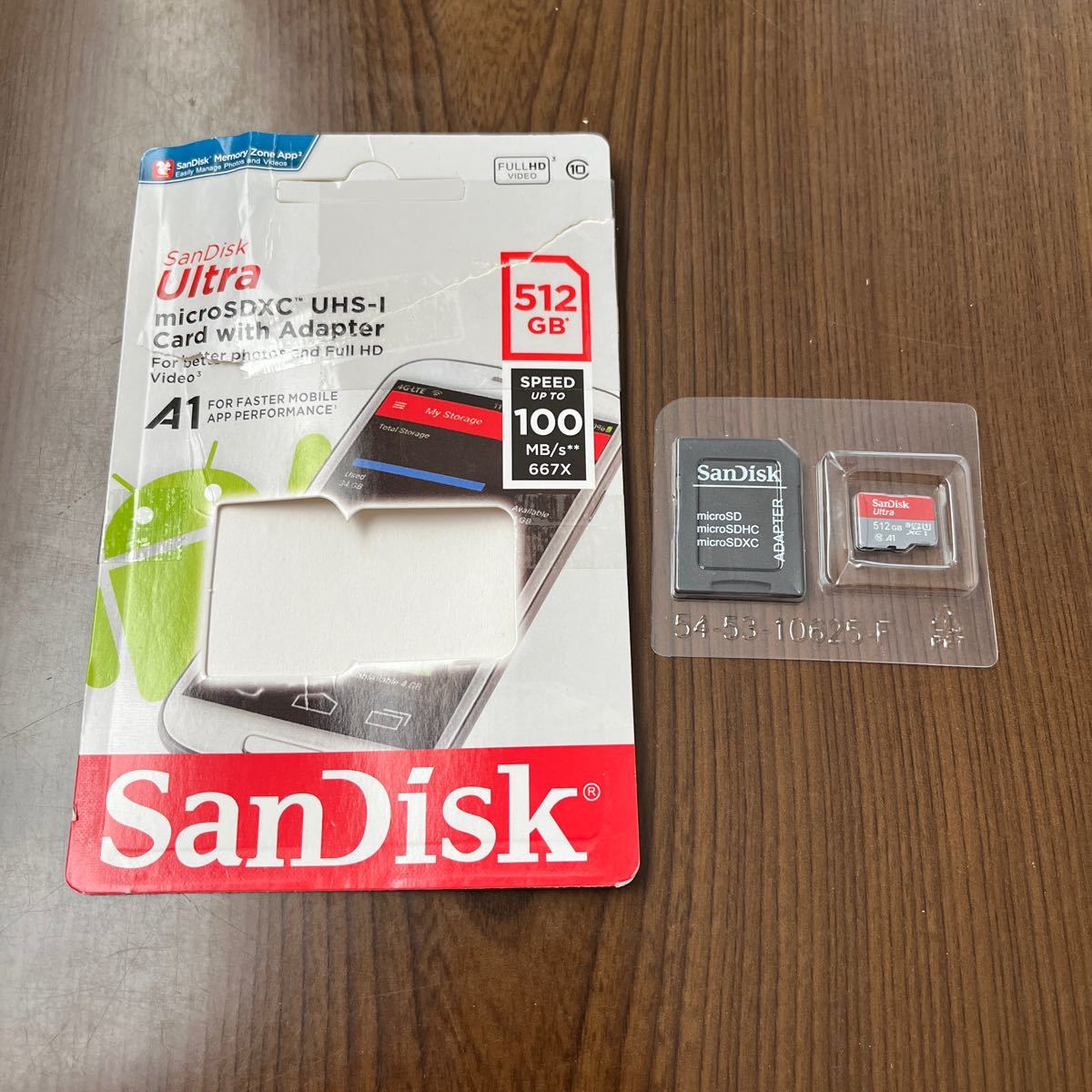 602p1038☆ SanDisk ( サンディスク ) 512GB ULTRA microSDXC UHS-I card アダプタ付 SDSQUAR-512G-GN6MA [ 海外パッケージ ]