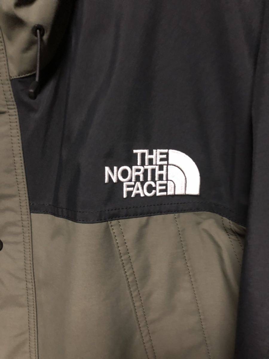 THE NORTH FACE XLサイズ マウンテンライトジャケット ニュートープ オリーブ ダークグリーン ノースフェイス GORE-TEX ゴアテックス_画像3