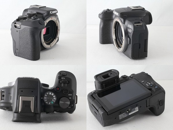 * как новый * Canon Canon EOS R10 корпус черный всего лишь 2000 Schott и меньше принадлежности полная загрузка оригинальная коробка беззеркальный однообъективный зеркальный камера *ME43852
